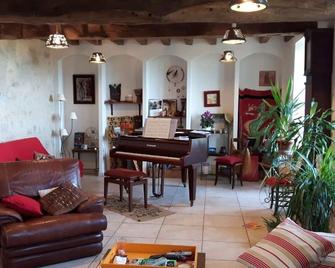 Grande Girondine In The Heart Of The Montaigne And Gurson Vineyards - Bonneville-et-Saint-Avit-de-Fumadières - Sala de estar