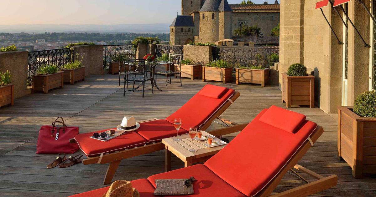 hotel carcassonne Private Parking