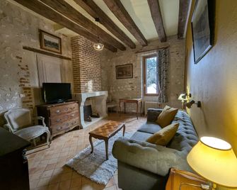 Manoir de la Maison Blanche - Amboise - Oturma odası