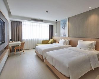 Vluky Hotel (Chongqing Guanyinqiao Pedestrian Street Branch - Chongqing - Bedroom
