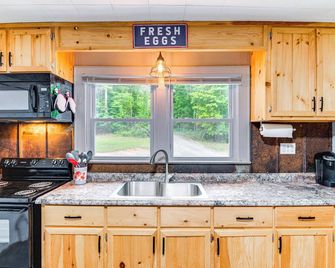 3 Mi to Dtwn! Forest City Haven with Furnished Patio - Forest City - Кухня