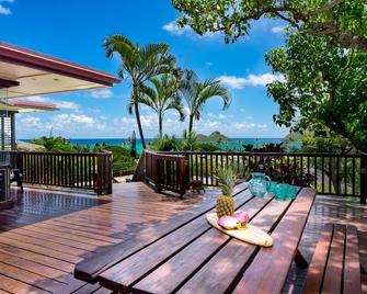 Orchid House - Pool and Endless Ocean views! - Kailua - Balcon
