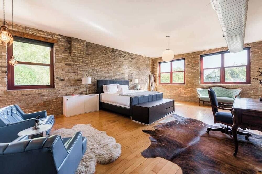 The Grand Kimball Lodge, Logan Square, Sleeps 14 - שיקאגו - חדר שינה