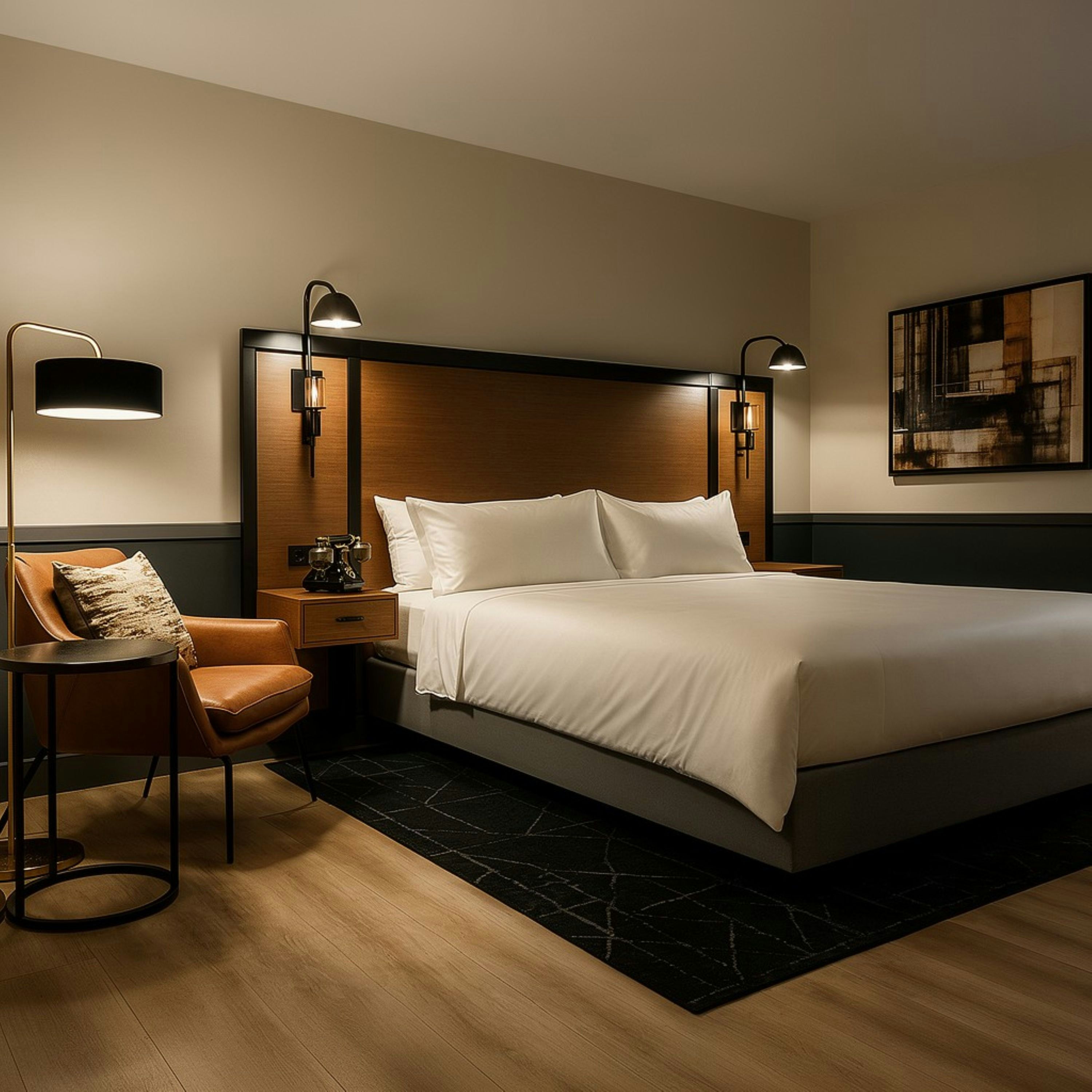 The Lawrence Hotel Lawrenceville, Tapestry Collection by Hilton - Lawrenceville - Спальня