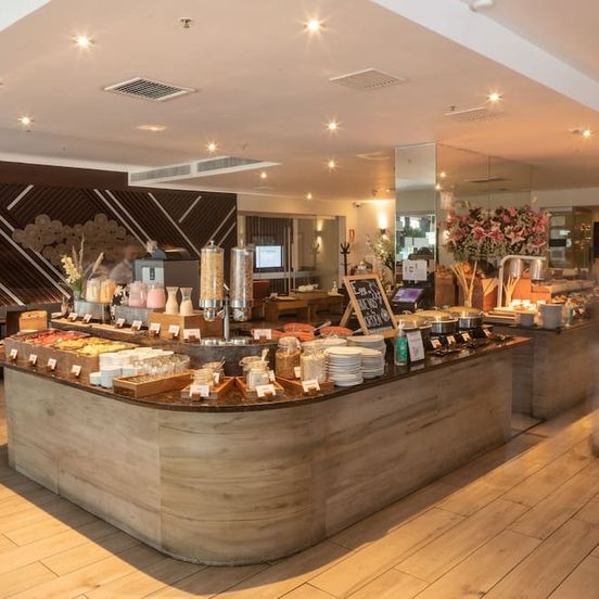 Buffet view of Casa Andina Premium Miraflores