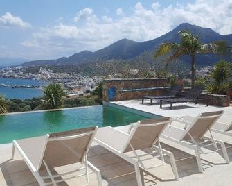 Villa Dore, Magnificent View Of The Sea And Mirabello Bay - Elounda - Pool