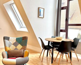 Premium maisonette in city center with parking - Braunschweig - Yemek odası