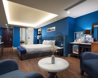 Hanoi Brilliant Hotel and Spa - האנוי - חדר שינה