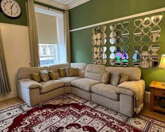 Luxury Victorian spacious flat - Glasgow - Living room