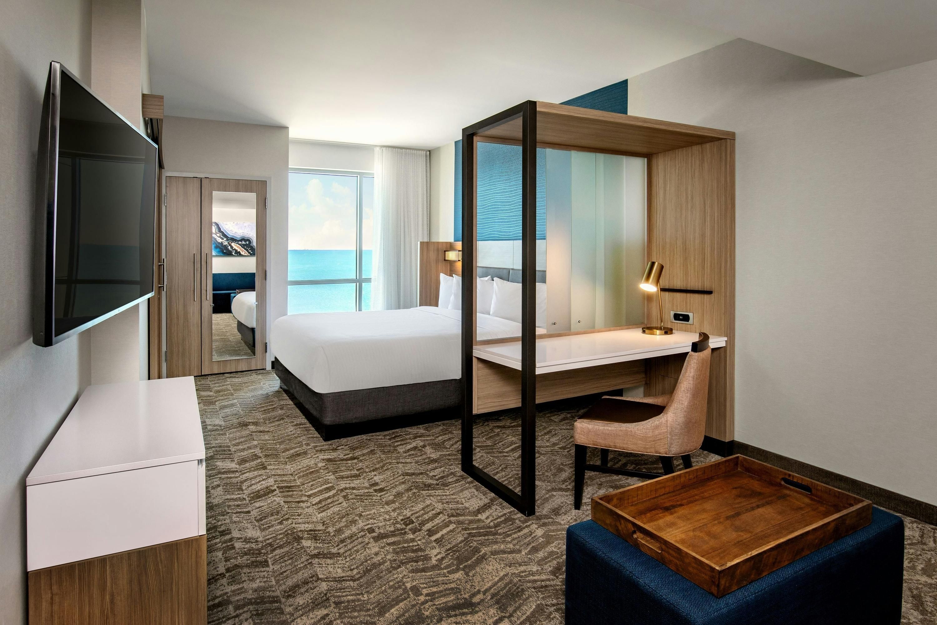 SpringHill Suites by Marriott Boston Logan Airport Revere Beach - Revere - Slaapkamer