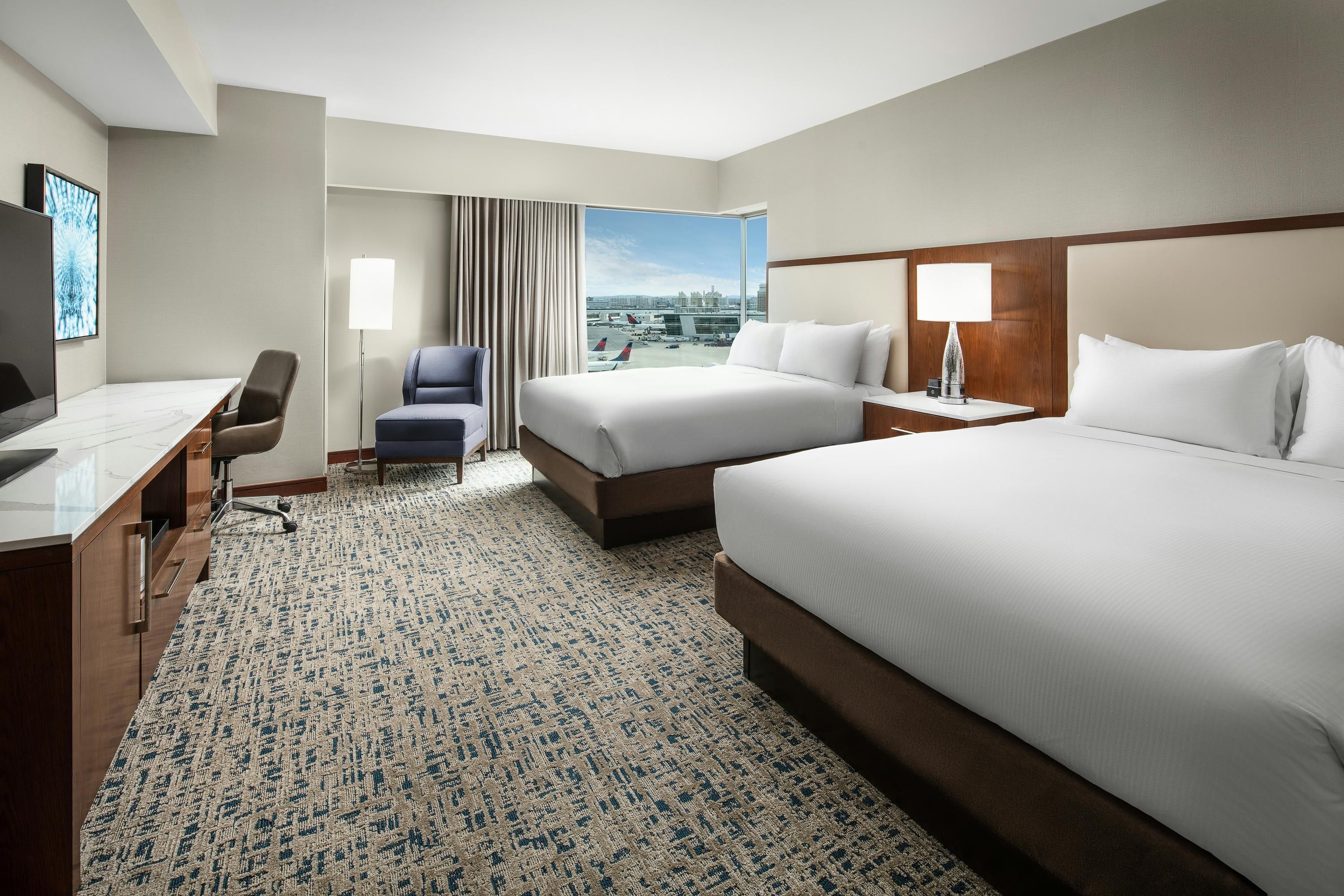 Hilton Boston Logan Airport - בוסטון - חדר שינה