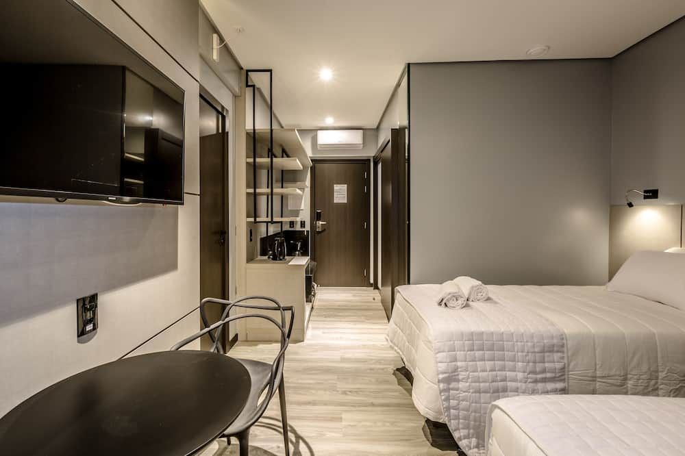 Tri Hotel Premium Itapema - Itapema - Schlafzimmer