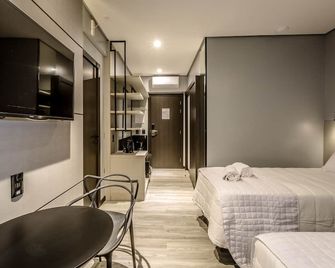 Tri Hotel Premium Itapema - Itapema - Schlafzimmer