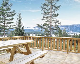 Amazing Home In Vraadal With Sauna - Vradal - Balcón