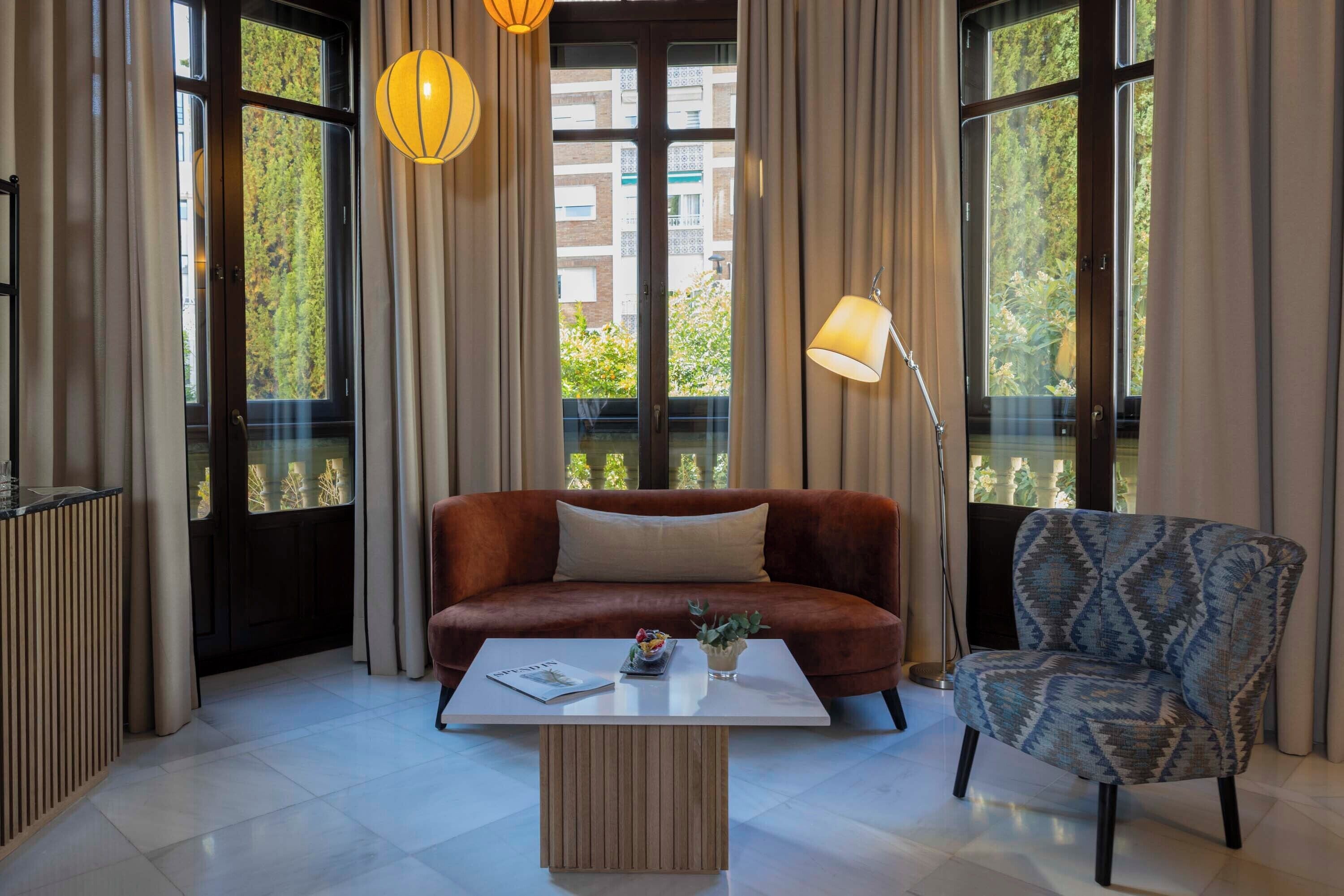 هوسبس بالاثيو دي لوس باتوس، آ ميمبر أوف ديزاين هوتلز - غرناطة - غرفة معيشة