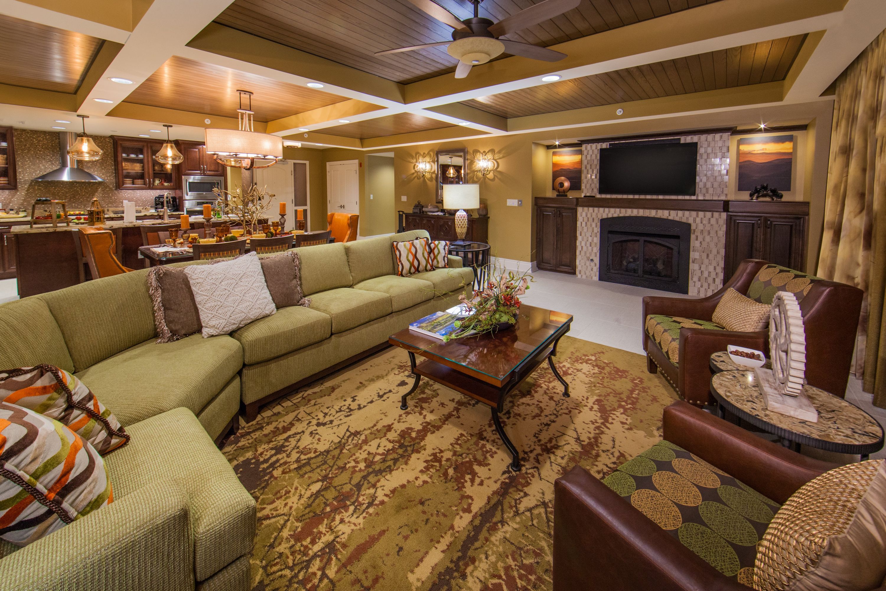 Holiday Inn Club Vacations Smoky Mountain Resort - גאטלינברג - טרקלין
