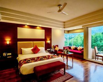 The Allure Grand Resort -A Majestic Riverside Retreat - מאנאלי - חדר שינה