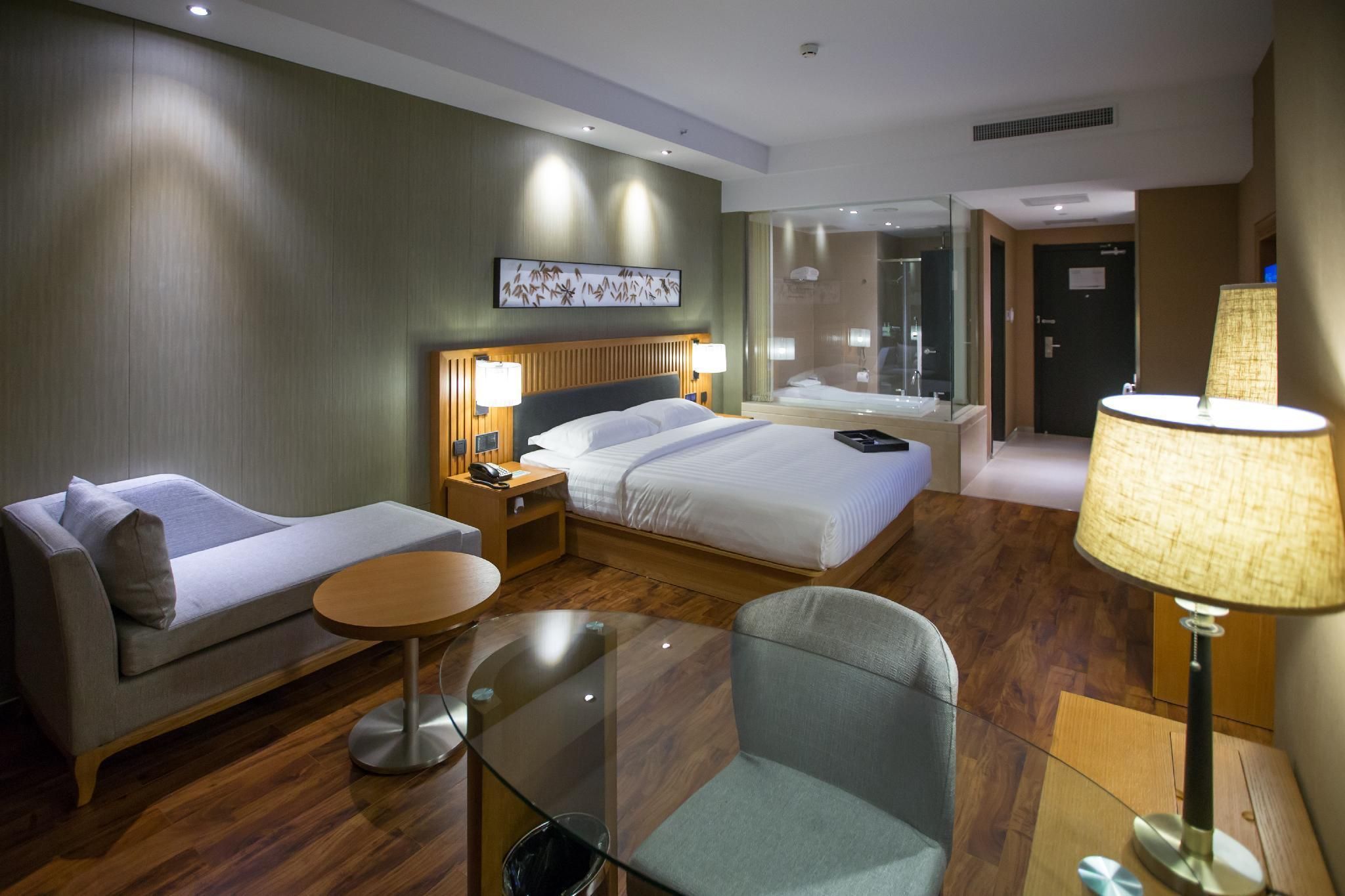 Crystal Orange Hotel Nanjing Olympic Sports Zhongsheng International Expo Center - נאנז'ינג - חדר שינה