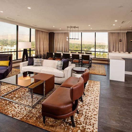 Living room view of J Resort