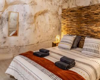 Gîte troglodyte unique avec jacuzzi, billard et jardin, près de Doué La Fontaine et Saumur - FR-1-622-69 - Les Ulmes - Habitación