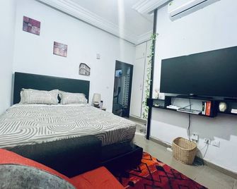 Cozy studio - Cocody Riviera Palmeraie - Abidjan - Bedroom