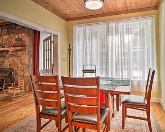 Tranquil Smoky Mountain Cabin w/ Porch & Fire Pit - Newport - Jídelna
