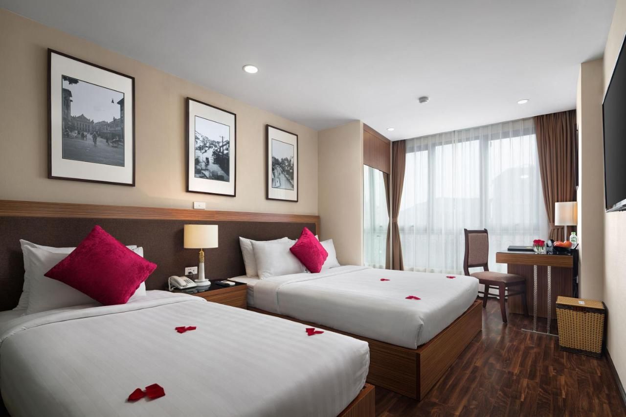 Golden Moon Suite Hotel - Hanoi - Kamar Tidur
