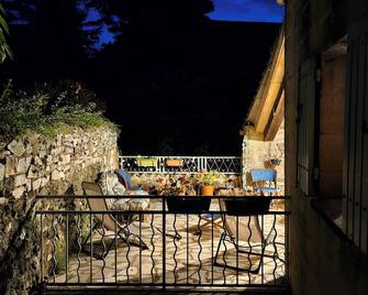 Collias Bord du Gardon, near Uzès and Pont du Gard - Collias - Balkon