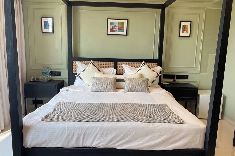 Hotel Mumbai House, Valnai Malad - מומבאי - חדר שינה