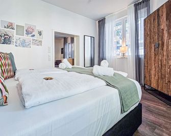 Alpha Apartments - دورتموند - غرفة نوم