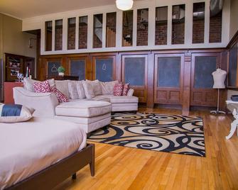 School 31 Lofts - Rochester - Living room