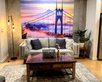 One Mississippi Ave - Adventures in Portland! - Portland - Sala de estar