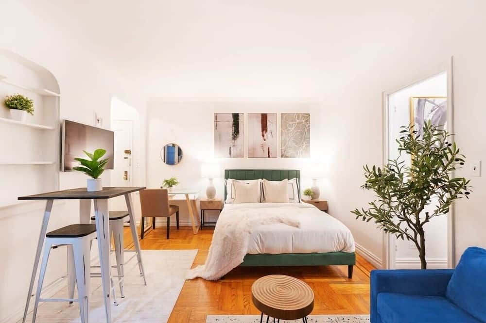 105-1G Park Ave Location studio best value Sleeps3 - ניו יורק - חדר שינה