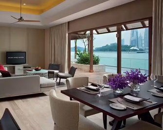 Resorts World Sentosa - Equarius Hotel - Singapur - Sala de estar