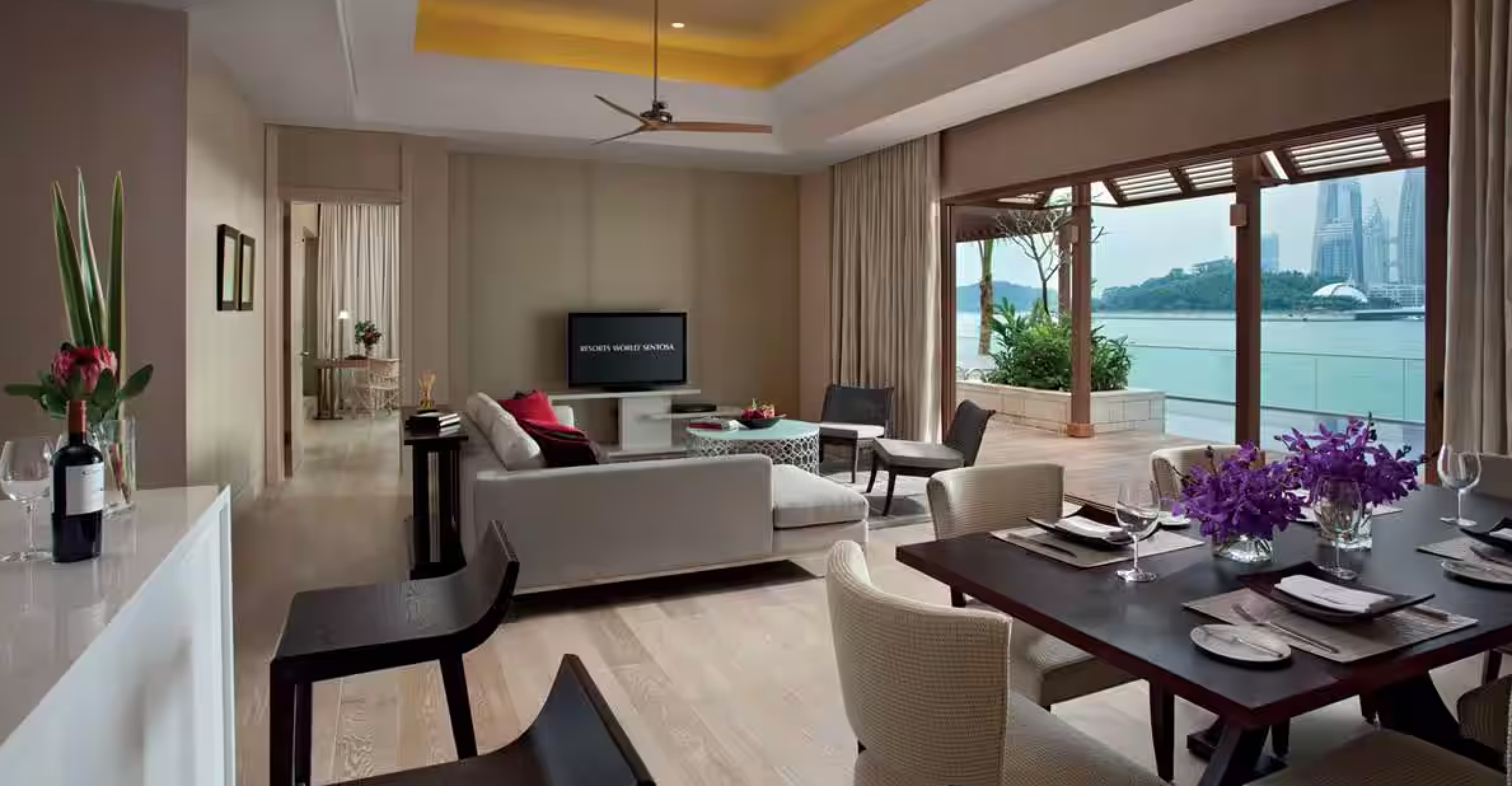 Resorts World Sentosa - Equarius Hotel - Singapur - Sala de estar