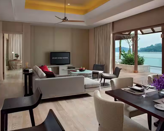 Resorts World Sentosa - Equarius Hotel - Singapura - Sala de estar