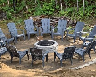 Spa and Mountain - Chalet du Verseau - Mandeville - Patio