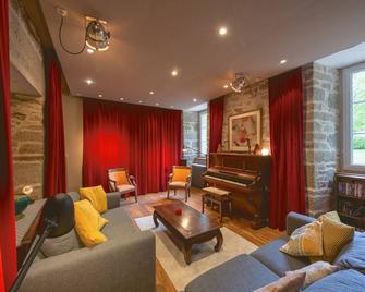 Manoir de Keraouël - Plounévez-Lochrist - Sala de estar