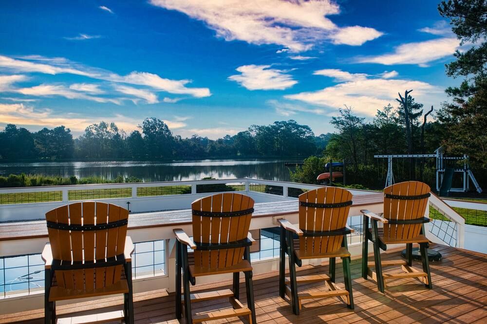 True In-Town St Michaels 6 Acre Waterfront - Heated Pool - Saint Michaels - Balcone