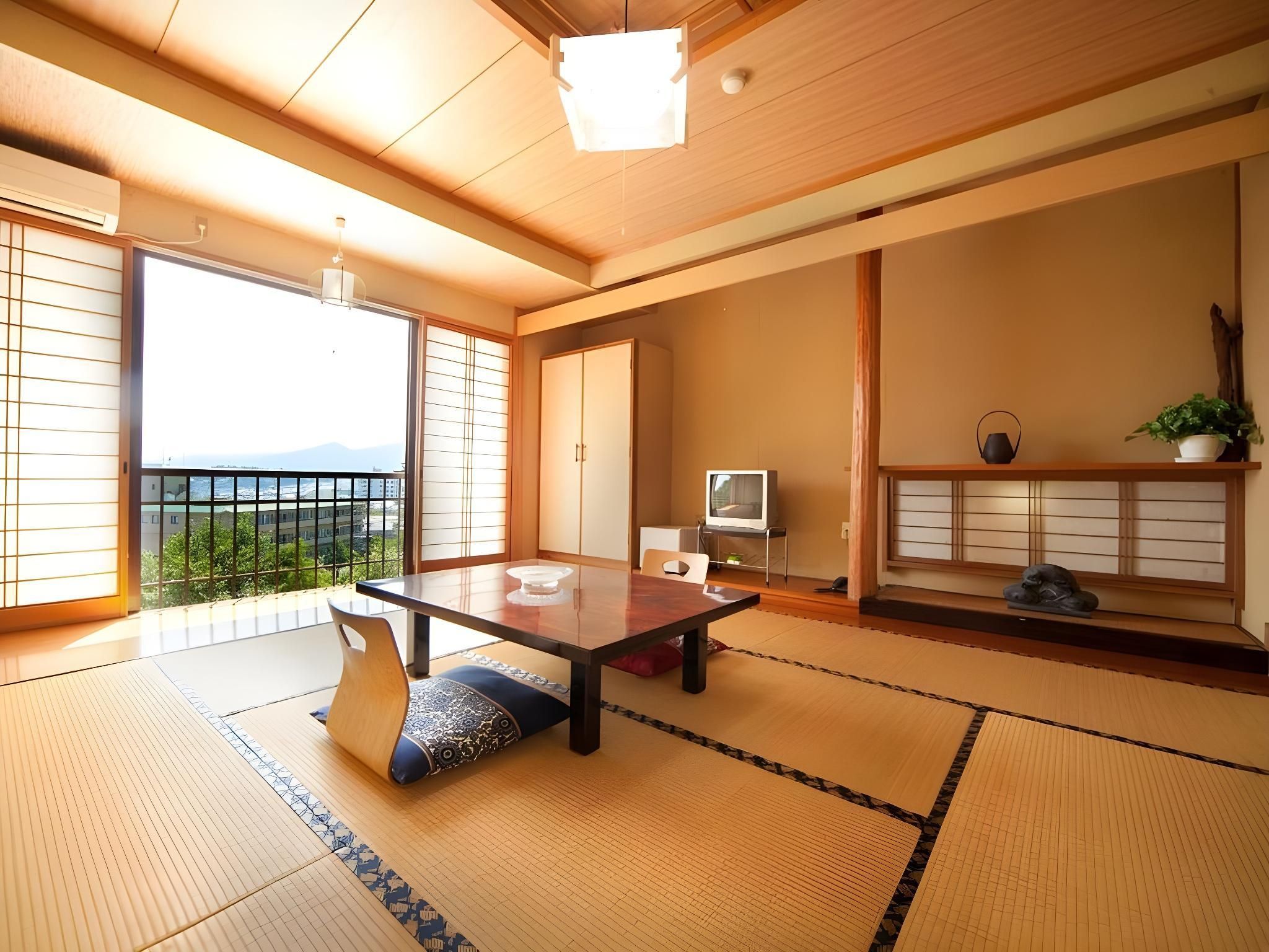 Yumoto Miyoshi Ryokan - בפו - חדר אוכל