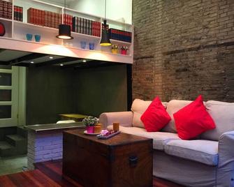 Jy Distributed Theme Hotel Apartment - Shanghai - Living room