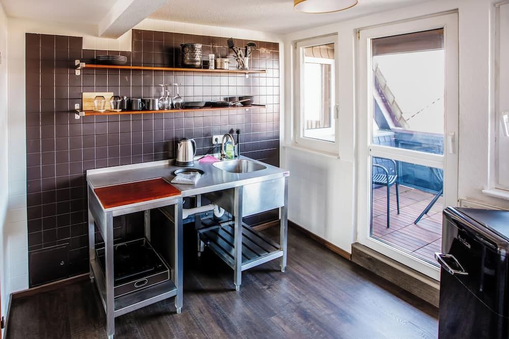 هوتل غارتينشتات - إرفورت - مطبخ