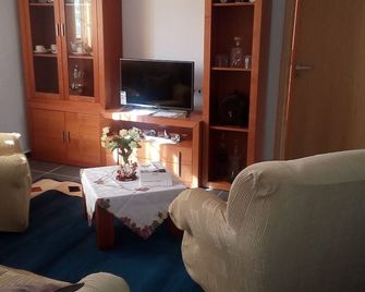 Calm And Rest Combined With Well-Being With Great Views Of The Mountain And Sea - Madalena - Wohnzimmer