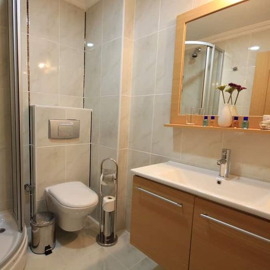 Bathroom view of Sultans Royal Hotel