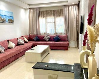 New Luxurious apartment Agdal Rabat center - Rabat - Oturma odası