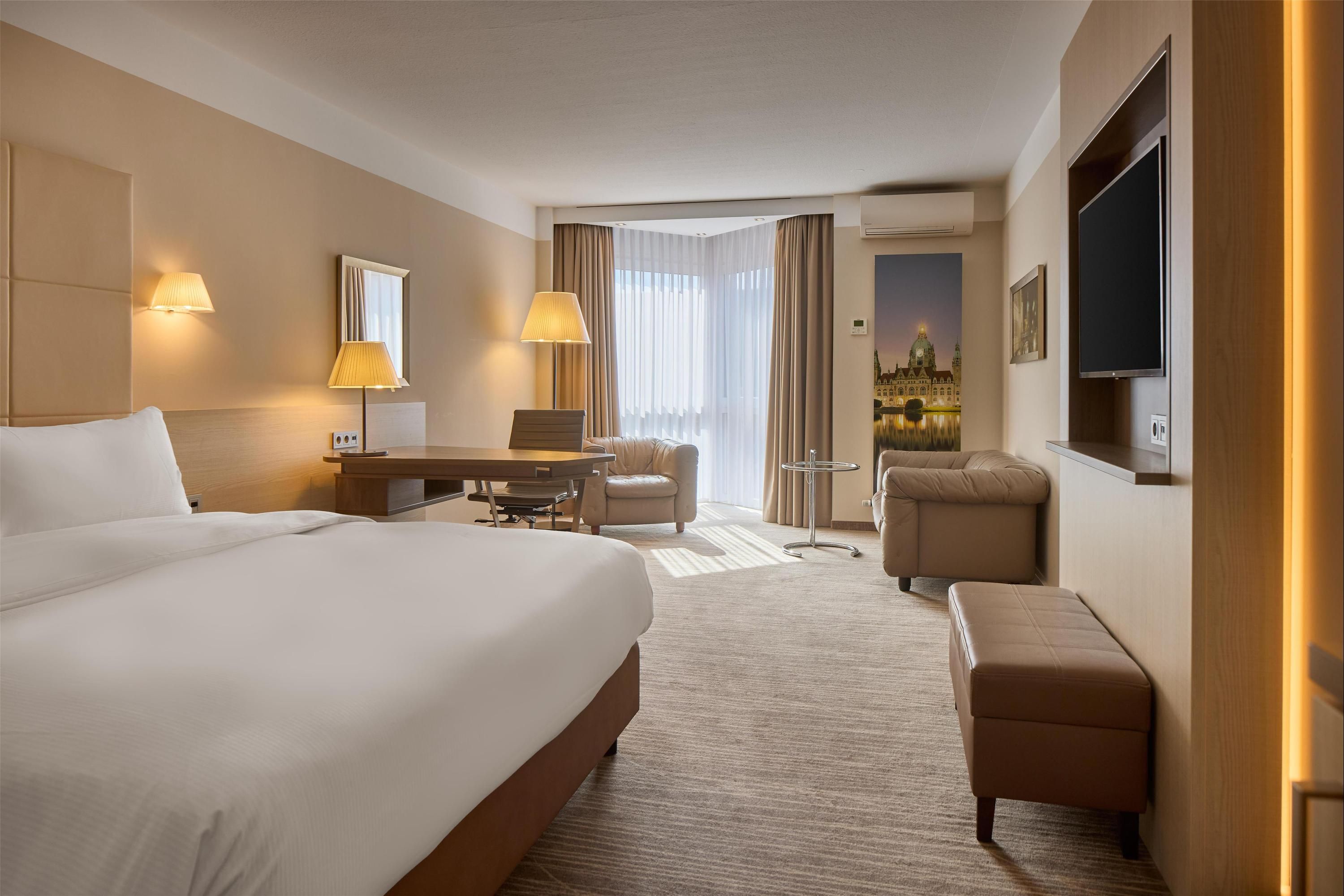 DoubleTree by Hilton Hannover Schweizerhof - האנובר - חדר שינה