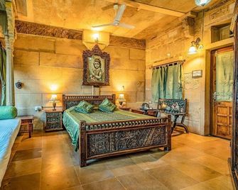 Hotel Garh Jaisal Haveli - Jaisalmer - Schlafzimmer