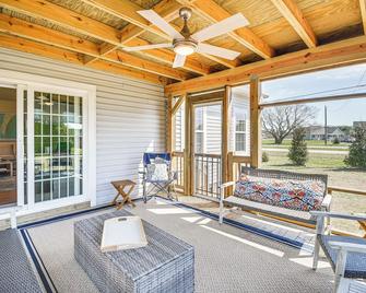 Stunning Cape Charles Retreat about 1 Mi to Beach - Cape Charles - Balkon