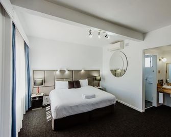 City Sider Motor Inn - טמוורת' - חדר שינה