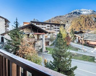 Appartement rénové 1 chambre + alcôve, ski aux pieds, Val Village - FR-1-567-65 - Val-d'Isere - Balcony
